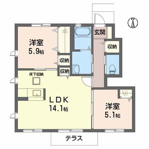 Ｓｉｎ嶋山－Ⅱ A0101号室