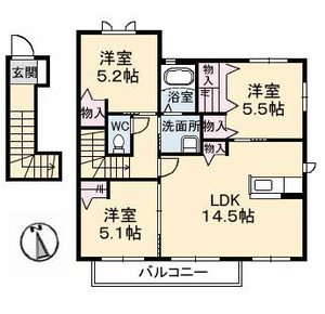 グランマスト郷　Ｄ棟 D0207号室