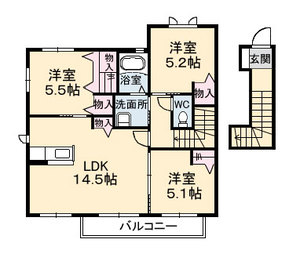 グランマスト郷　Ｄ棟 D0208号室