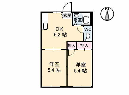 パークハイツ　　Ｂ棟B0102-2