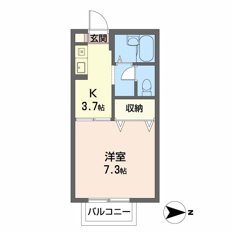 メゾン・フルール　Ｃ棟C0201-2