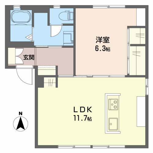 トア・メソン　Ａ棟A0102-5