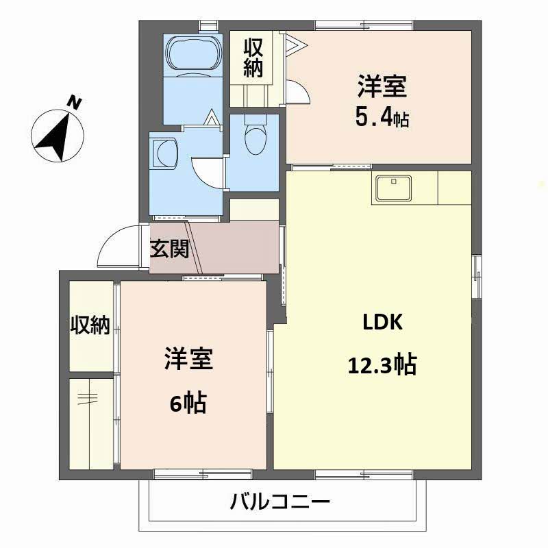 シャーメゾン大福　Ｂ棟 B0201号-3