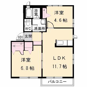 ラ・パルテール津島京町　五番館A0201-2