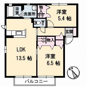 ラ・パルテール福田　伍番館D0202-2