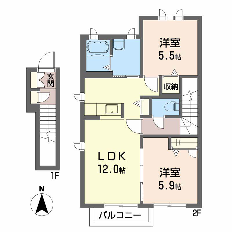 コンフォートリンナ 1番館 A0203号-13