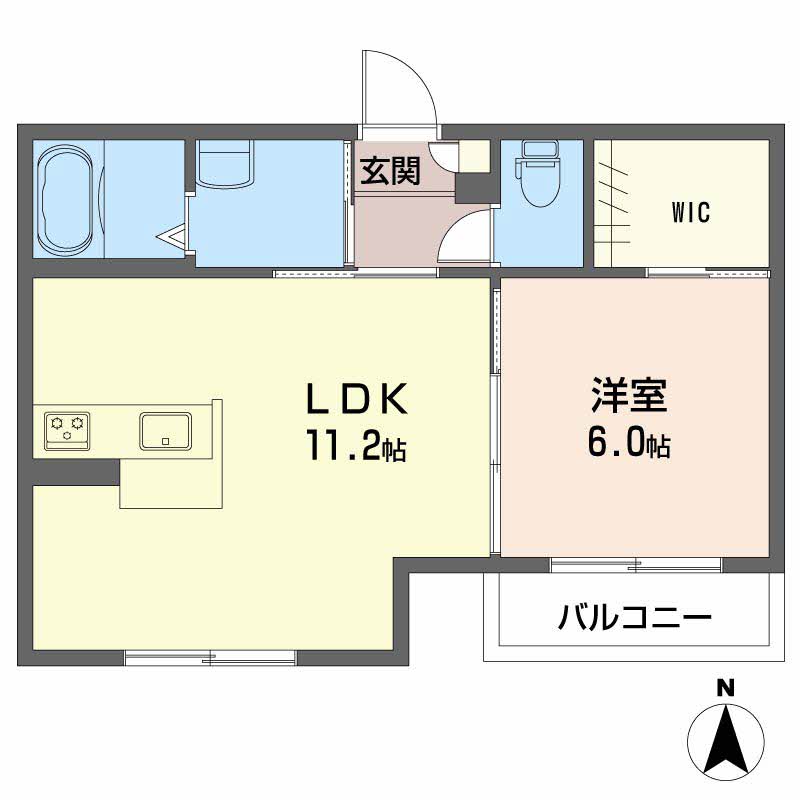 ラ・パルテール新屋敷　ⅠA0202-1