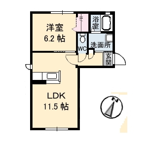 ラ・パルテール大福　Ⅲ C0101号-2