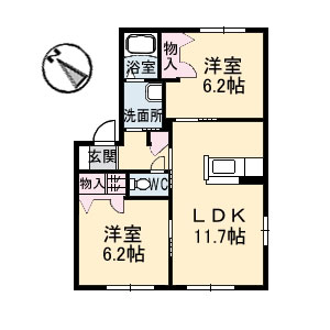シャーメゾン松新 A0201号-16