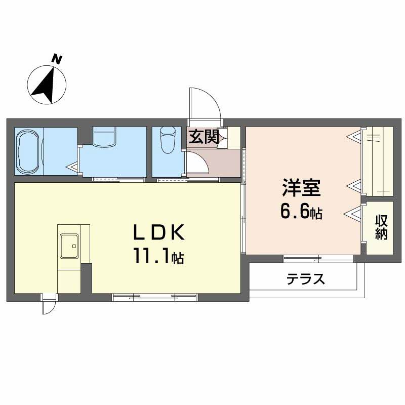 ラ・パルテール辰巳　弐番館B0102-2