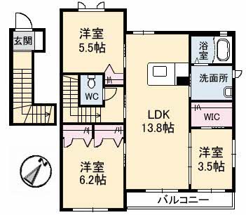 ラ・ルミエール　Ｂ棟B0201-2