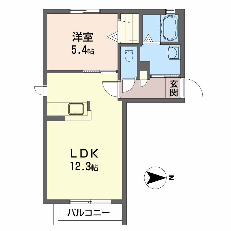 シャーメゾングロワール　Ｂ棟 B0203号-12