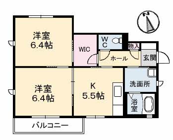 ベルナール　サイ　Ｂ棟B0101-2