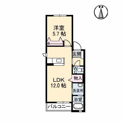 シュエット　Ｂ棟B0202-2