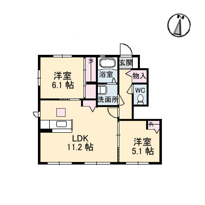 グランカーサ金岡　五番館 D0101号-15