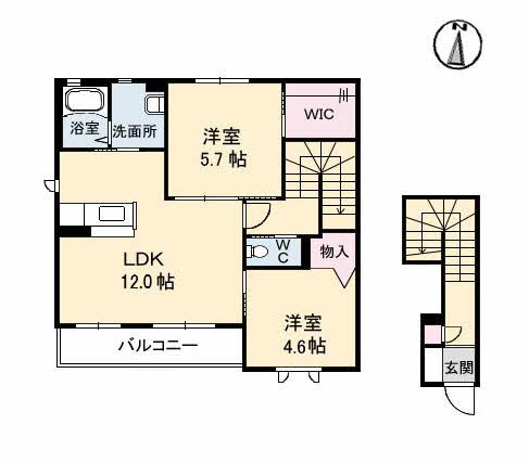 シャーメゾンつばき 3番館 C0201号-16