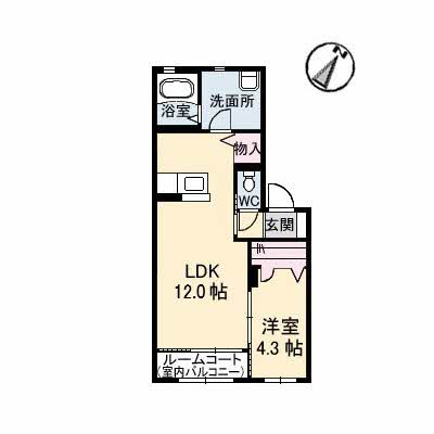 プリムヴェール　壱番館A0102-2