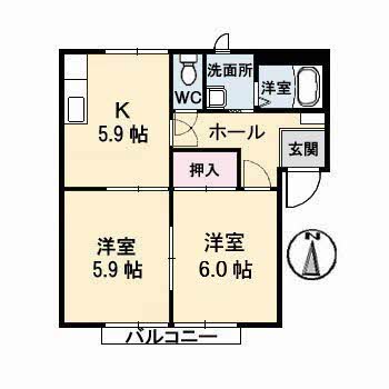 カーサ　ツインクル　Ⅰ棟 A0102号-16