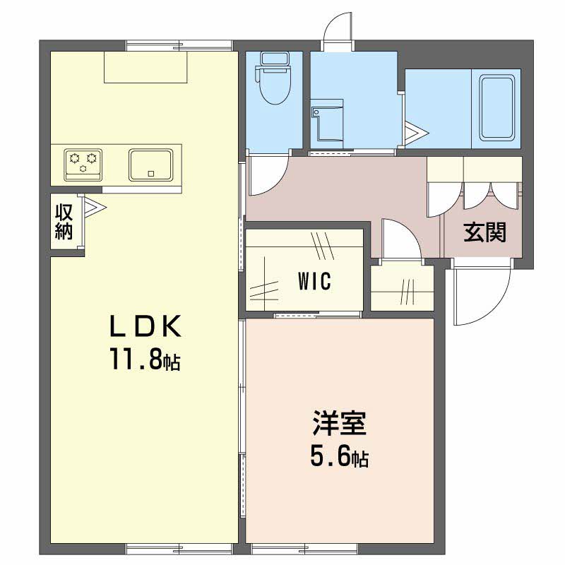 カーサ　ツインクル　Ⅰ棟A0102-2