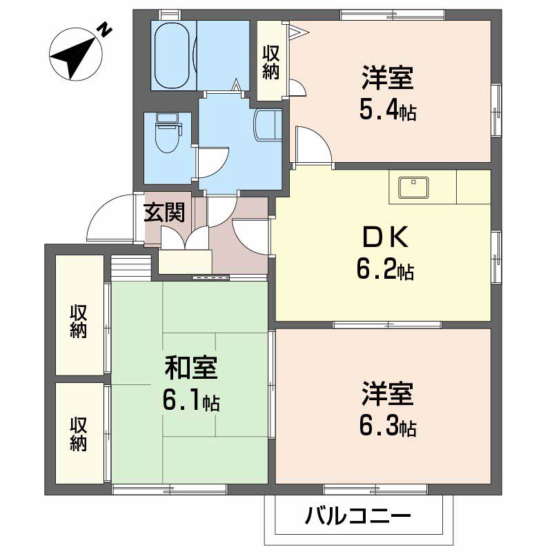 ヴィオラ片山　Ｄ棟D0208-2