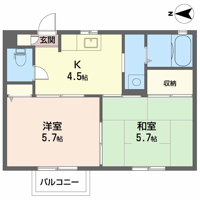 フローラル久保田A0205-2