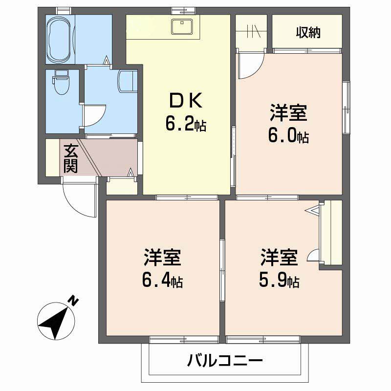 フォレスト北日吉　Ｃ棟C0207-2