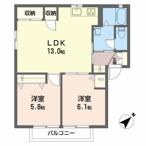 ハイムＡ．Ｄ．２１　Ｂ棟B0105-2