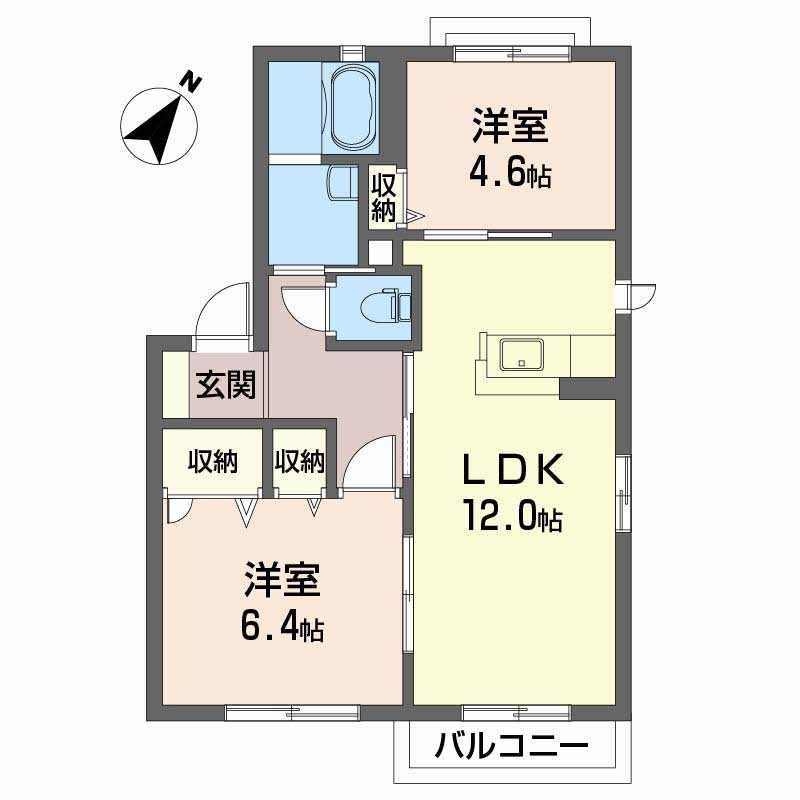 シャーメゾン南川　Ａ棟A0201-2