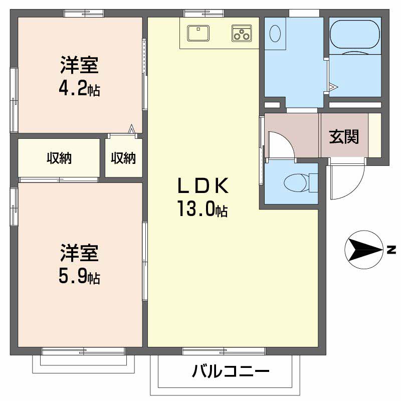 シャトレ庄内 A棟 A0102号-3