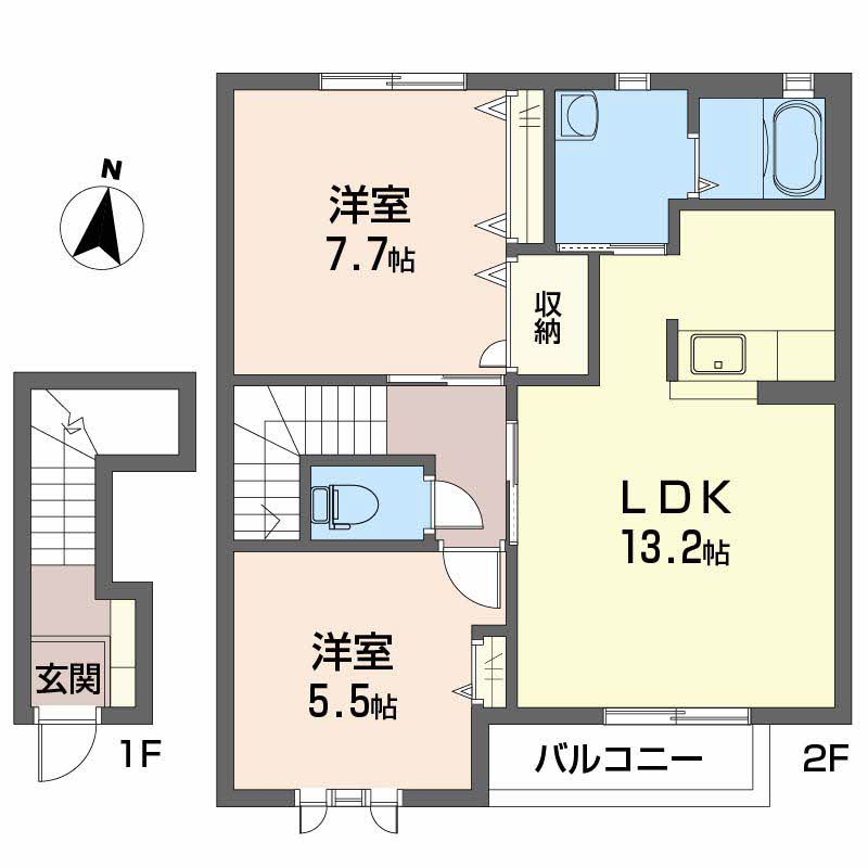 シャーメゾンｂｅｒｒｙ　Ａ棟A0202-2