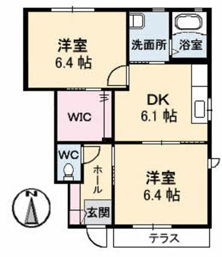 シャーメゾンＲｉ｀ｓｅ（リーゼ） A0103号-16