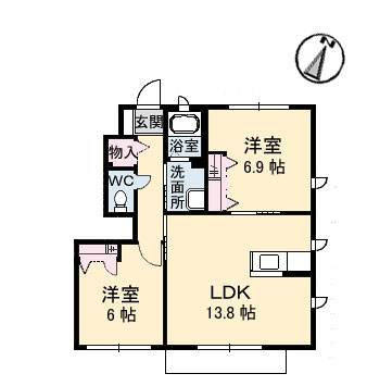 シャーメゾン中之庄A0101-2