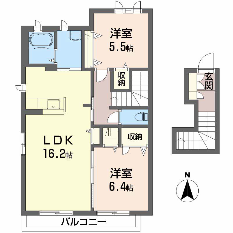 シャーメゾン西泉　Ｂ棟B0205-2