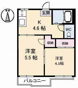 ハイツあかね　Ａ棟 A0202号室