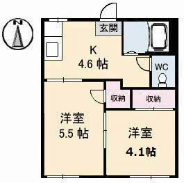 ハイツあかね B棟 B0101号-16