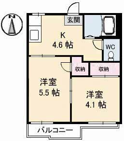 ハイツあかね　Ｂ棟 B0201号-15