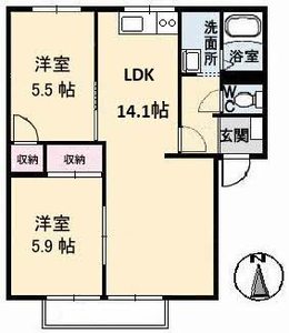 パークヒルズ西真磯 A0101号室