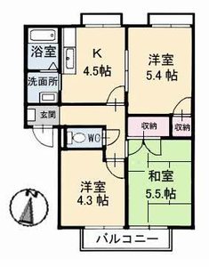 フレグランス羽島台 A0102号-16