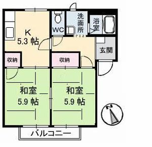 エトアール板谷　Ｂ棟 B0205号-3