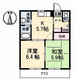グランセフィラ　Ａ棟 A0101号-3