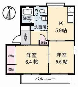 ティファニー　Ｂ棟 B0203号室