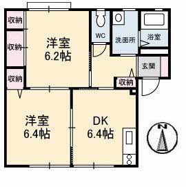 ウイング　Ａ棟 A0101号室