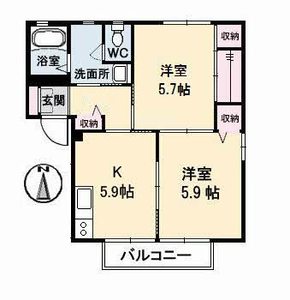 パークヒル　Ｂ棟 B0205号室