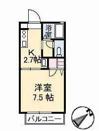 ディアス上小川 A0206号-2