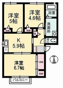 レジデンスナカヤⅡ A0101号-14