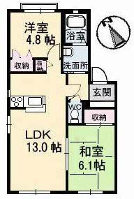 サンライフ東塚　Ａ棟 A0101号-16