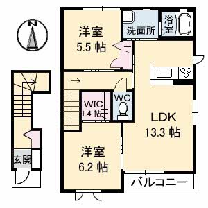 モンターニュ　Ａ棟 A0202号室