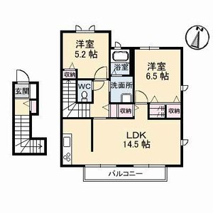 モンターニュ　Ｂ棟 B0203号室