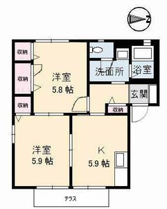 ヴィ・アージュ　Ｂ棟 B0103号-2