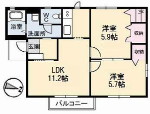 NEOクラレッドシティ A棟 A0201号-13